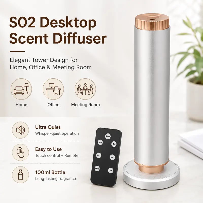 Desktop-Aromaöl-Diffusor für Zuhause
